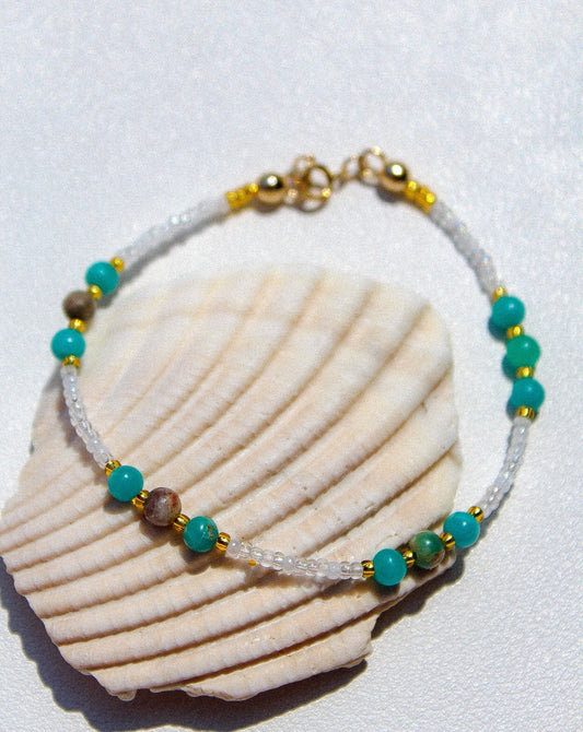 Turquoise Beaded Bracelet