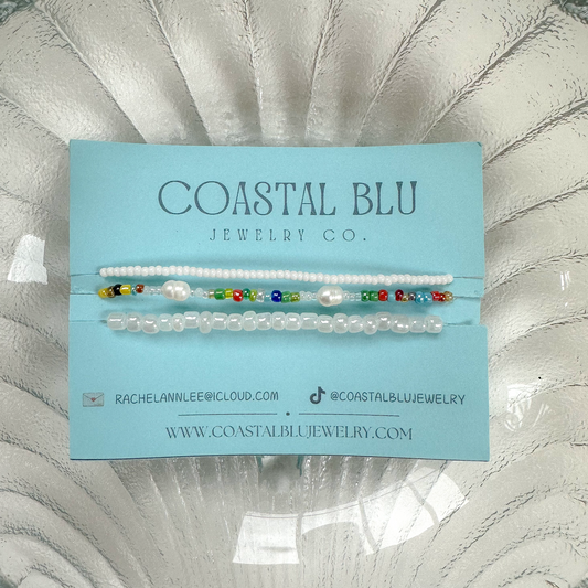 Mermaid Elastic Beaded Bracelets